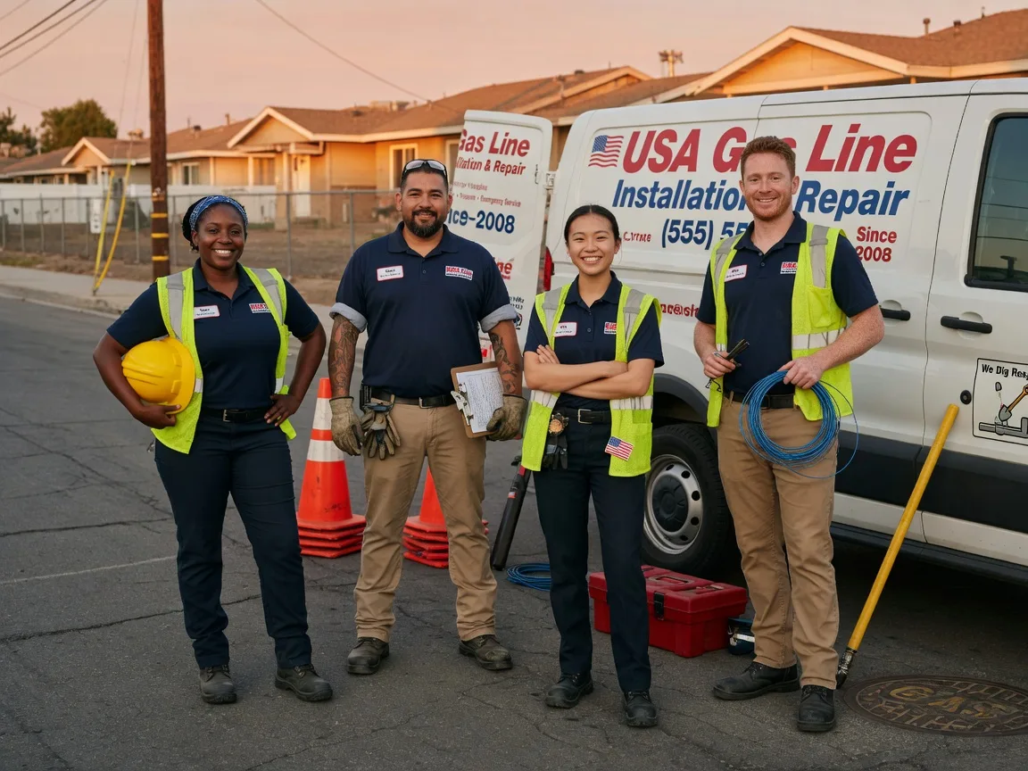 Gas Line Installation company in Follett, TX